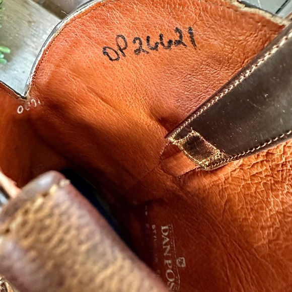 DAN POST, MENS, MARTEL #26621 WESTERN BOOTS. SIZE 8 1/2D - Picture 11 of 12